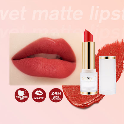 SANIYE Velvet Matte Ice Cube Matte Lipstick K2000 2#