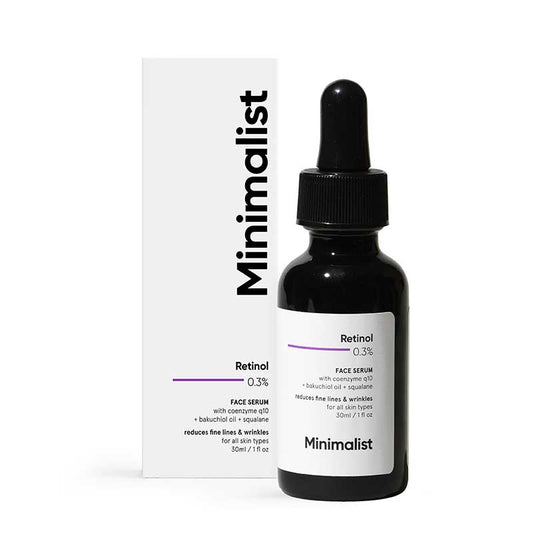 Minimalist Retinol 0.3% Face Serum 30ml