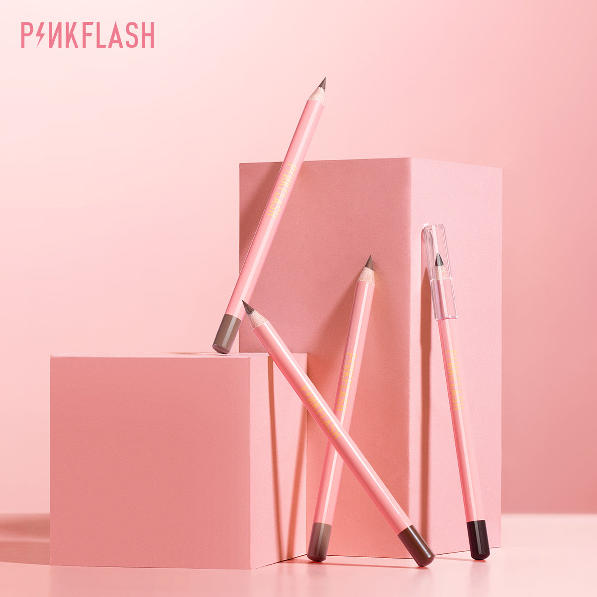 Pinkflash E02 Waterproof Easy Eyebrow Pencil - 03 Chocolate Brown