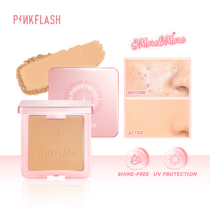 PINKFLASH DUO EFFECT PRESSED POWDER PF-F17 YL02