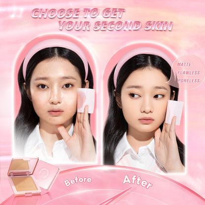 PINKFLASH DUO EFFECT PRESSED POWDER PF-F17 YL01