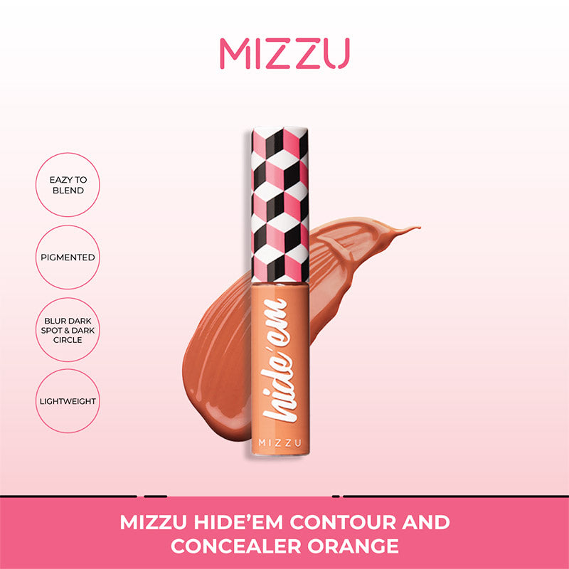 Mizzu Hideâem Contour And Concealer - Orange | 7.5gr