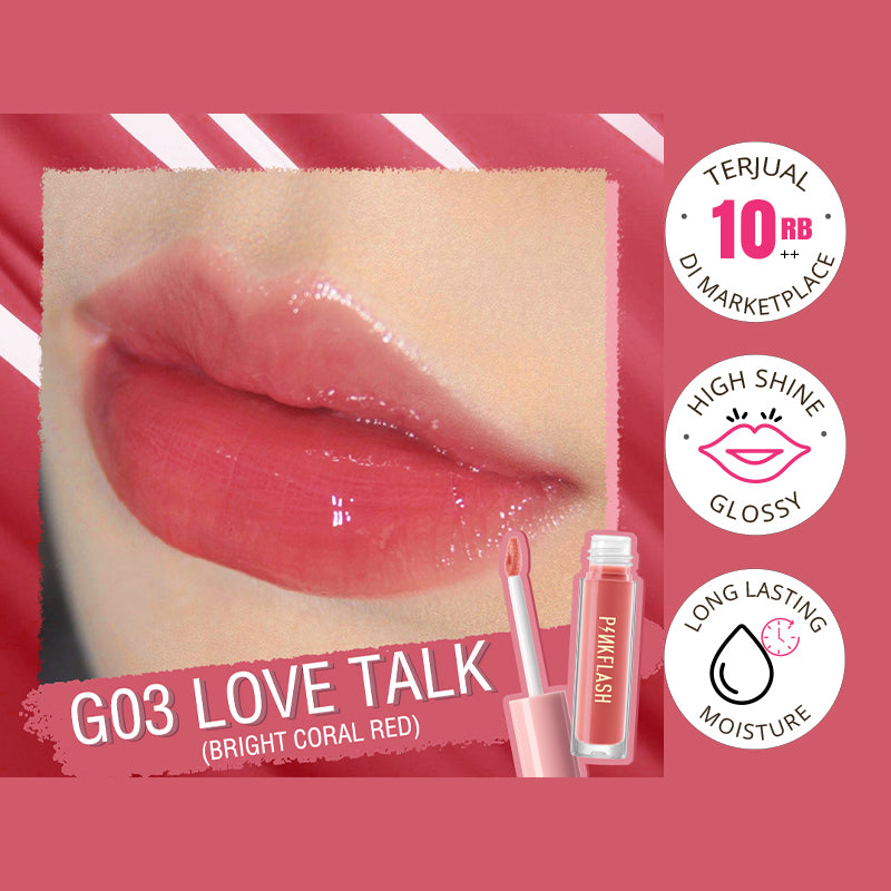 Pinkflash L02 Lasting Glossy Lip Gloss - G03