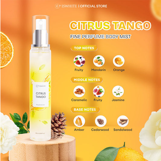 ISWHITE Perfume Body Mist - Citrus Tango | 100 ml