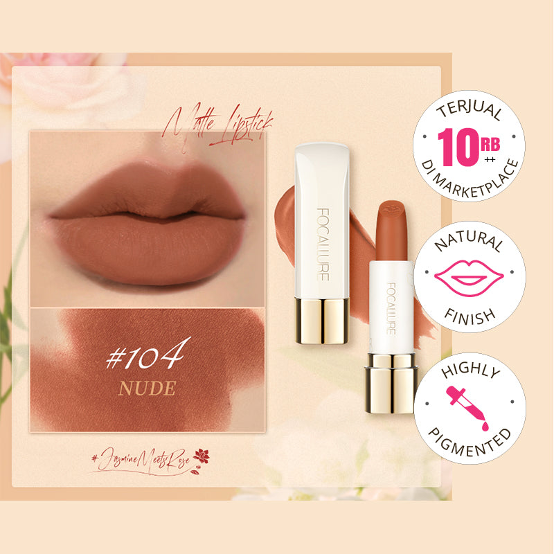 Focallure Pure Matte Lipstick FA203 #104