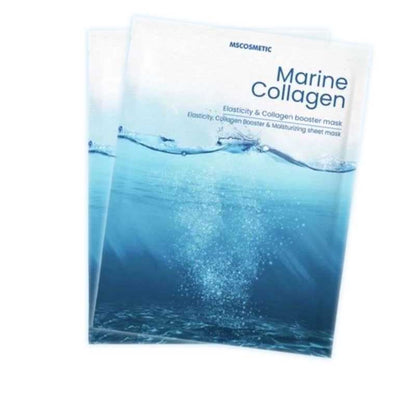 Ms Glow Sheet Mask Marine Collagen 1 Box (4 Pcs)