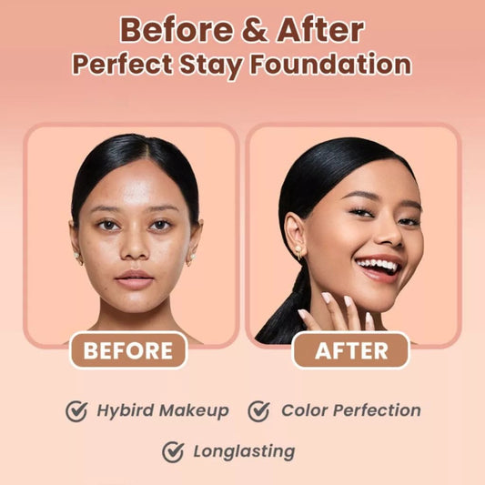 HANASUI Perfect Stay Foundation Marble 003 | 25 gr