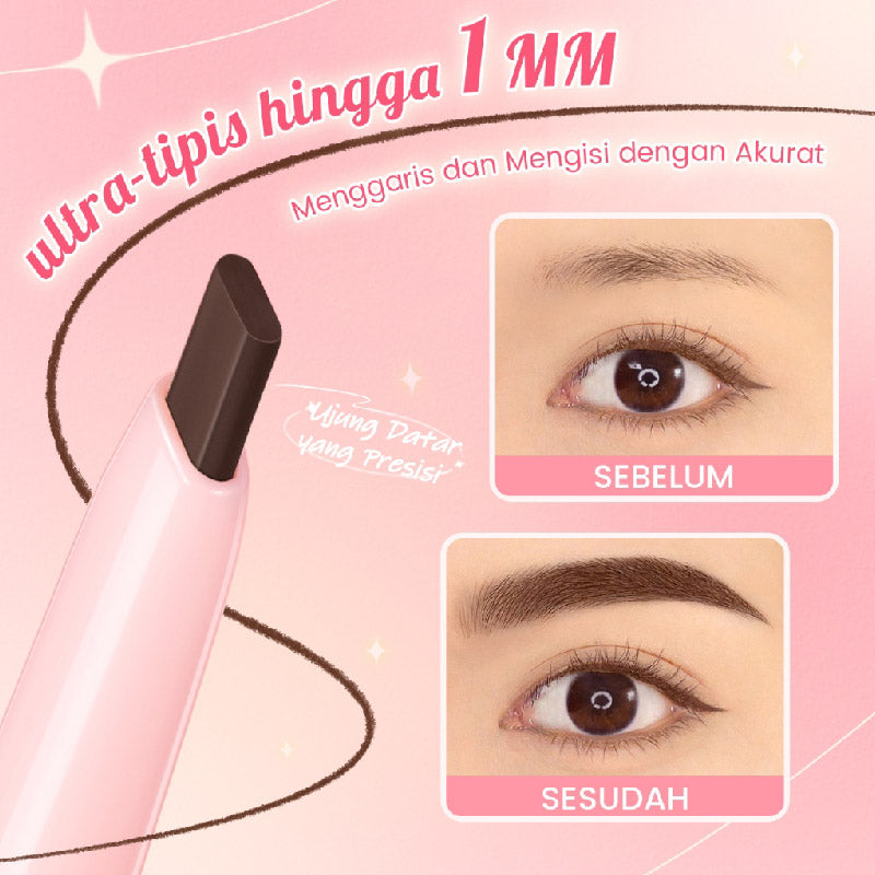 PINKFLASH SKINNY EYEBROW PENCIL BR02