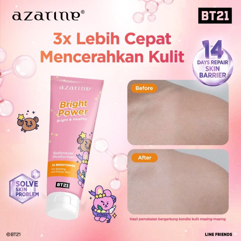 Azarine BT21 Body Lotion Bright Power | 100 ml