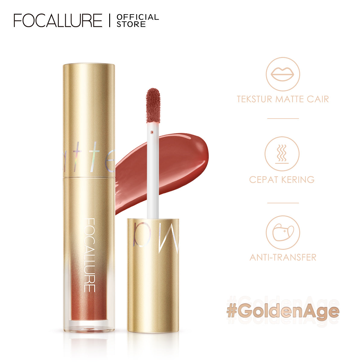 Focallure Ultra Matte Liquid Lipstick FA245 - R04