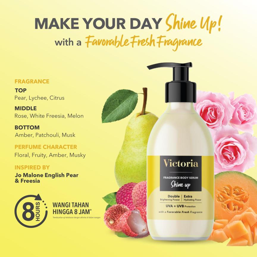 Victoria Fragrance Body Serum Shine Up | 300 ml