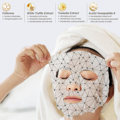 Miss Face Sheetmask Graphene 1 Box (5Pcs) 125ml