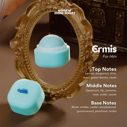 Make Scents Ermis Solid Perfume / Parfum Laki-Laki | 8gr