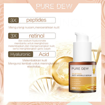 Pure Dew 3x Retinol Anti-Wrinkle Serum | 20ml