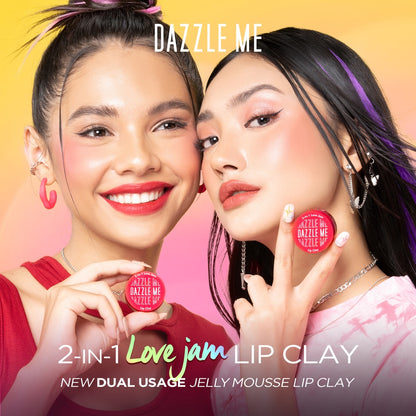 DAZZLE ME 2-in-1 Love Jam Lip Clay 05 Passionate Kiss