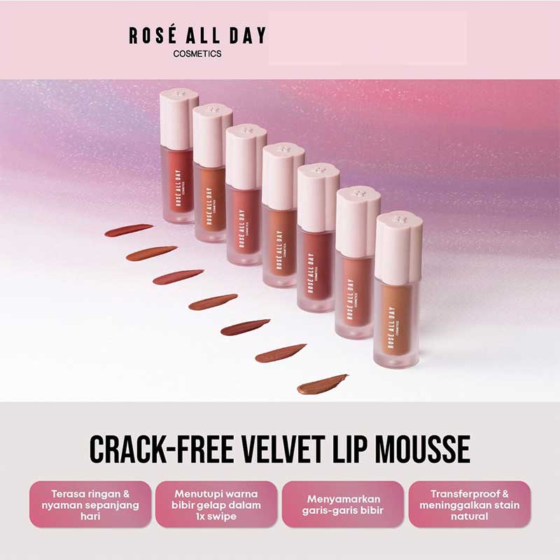 ROSE ALL DAY Lip Mousse Records Pop All Day