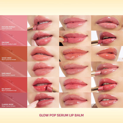 ESQA Glow Pop Serum Lip Balm - On Point 3gr