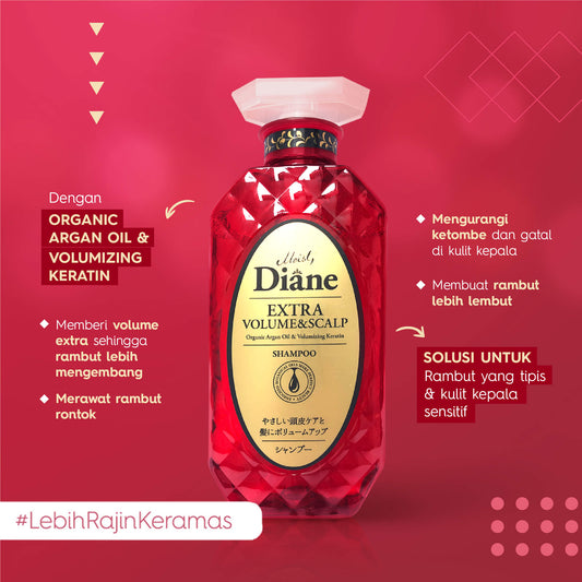 Moist Diane Volume & Scalp Shampoo | 450 ml