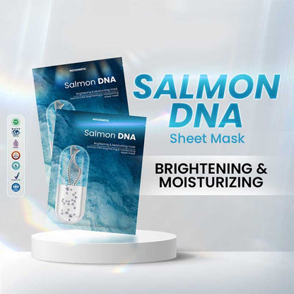 Ms Glow Sheet Mask Salmon DNA 1 Box (4 Pcs)