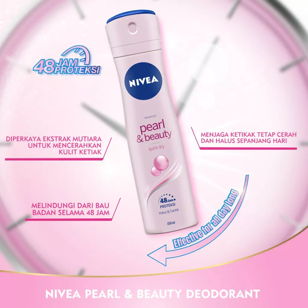 NIVEA Deodorant Pearl & Beauty Spray 150 ml