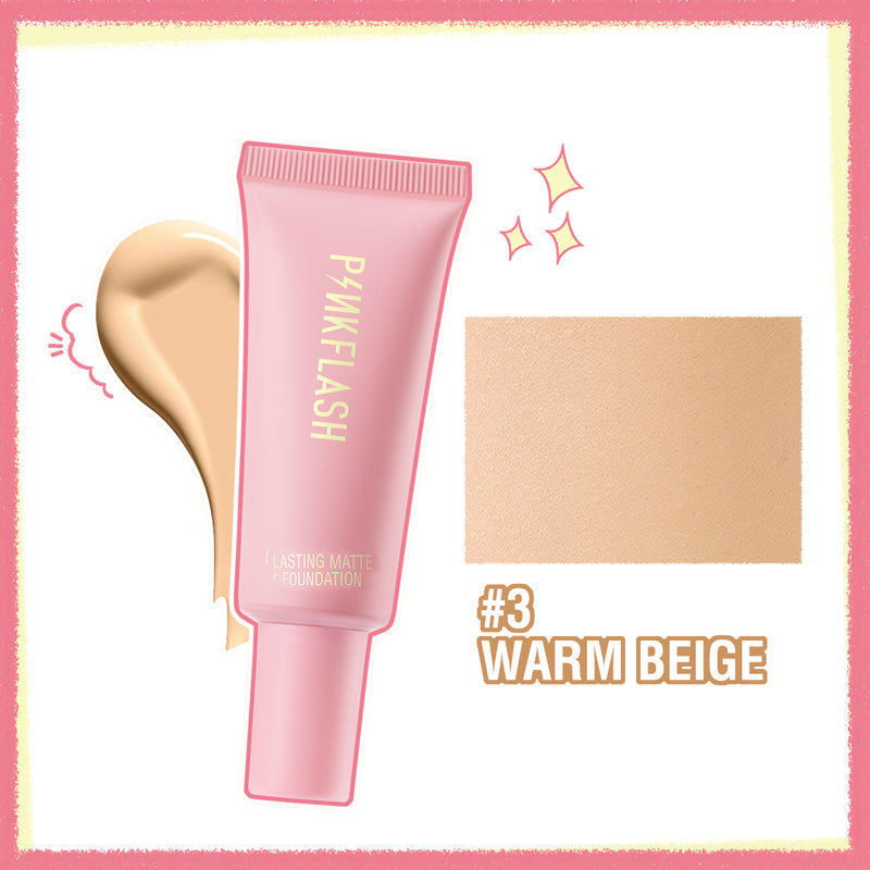 Pinkflash F03 Lasting Matte Foundation #3 Warm Beige