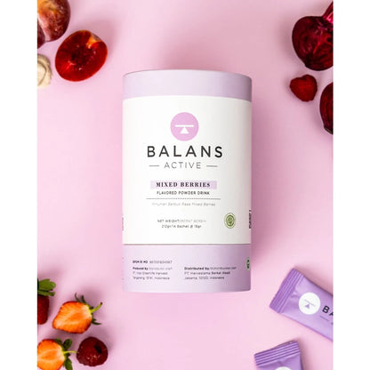 Balans Active Mixed Berries Fiber & Probiotics| 210 g