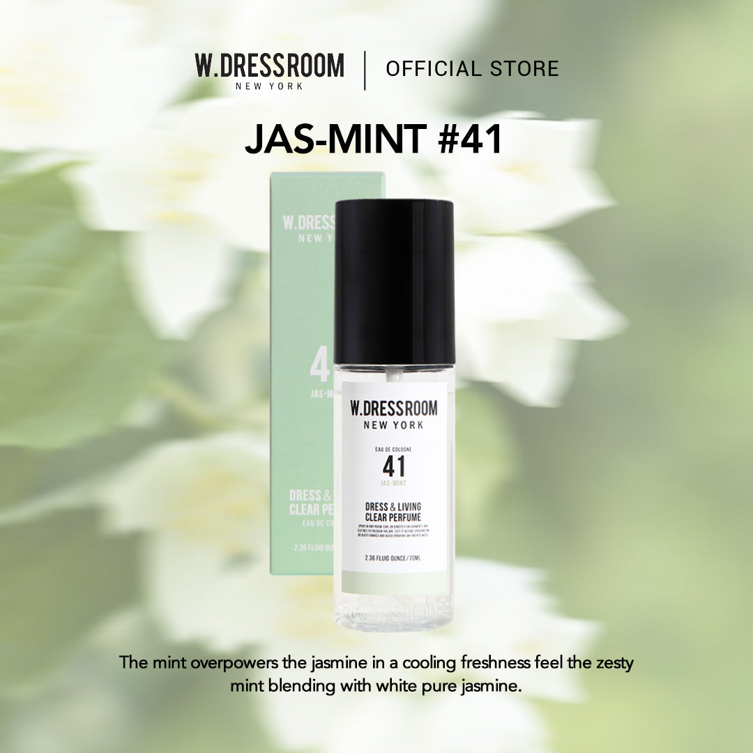 W DRESSROOM Dress &amp; Living Clear Perfume No.41 Jas-Mint (70ml) - Parfum Korea BTS