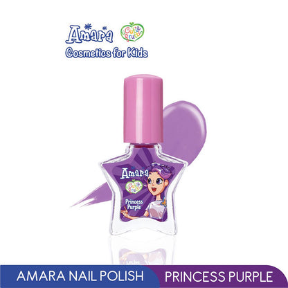 Amara Kids Nail Polish Princess Purple | 5 ml