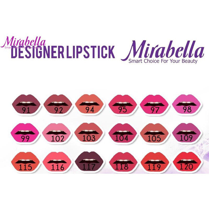 Mirabella Designer Lipstick Dg New 102 | 4gr