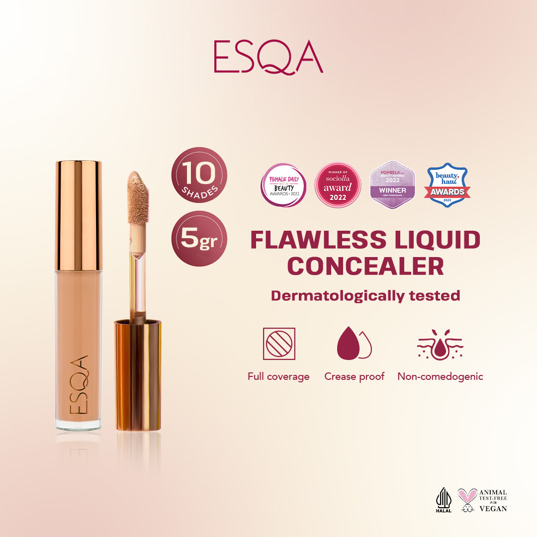 ESQA Flawless Liquid Concealer Biscuit 5gr