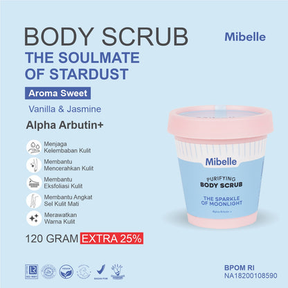 MIBELLE Body Scrub The Sparkle of Moonlight 120gr