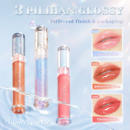 FOCALLURE WATERY GLOW LIPGLOSS BS03