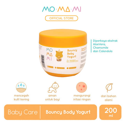 MoMaMi Bouncy Baby Yogurt - Lotion & Cream Bayi 200ml