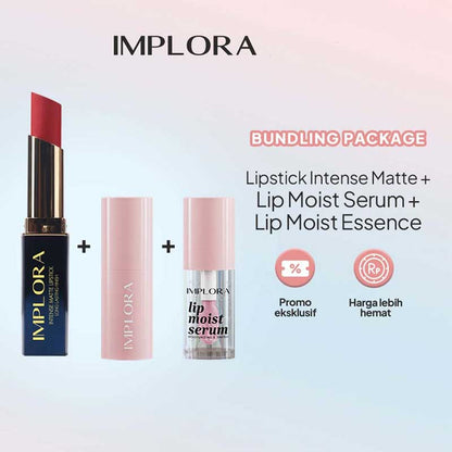 IMPLORA Lipstik Intense Matte Lipstick 06 - Tangerine Crush | 3.5 gr