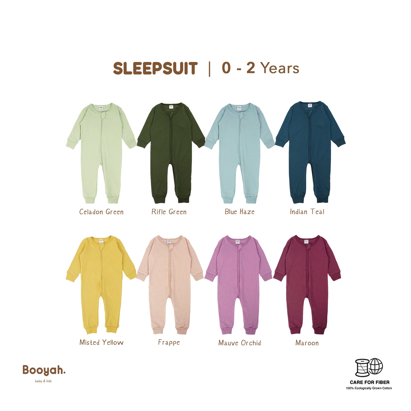 Booyah Baby & Kids Piyama Bayi - Sleepsuit Niagara (3-6 Month)