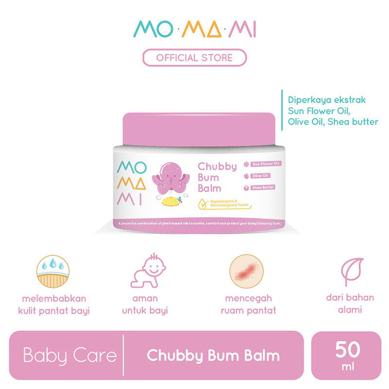 MoMaMi Baby Chubby Bum Balm - Lotion & Cream Bayi 50ml