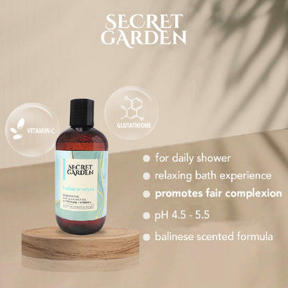 Secret Garden Shower Gel Balinese Oryza 250ml