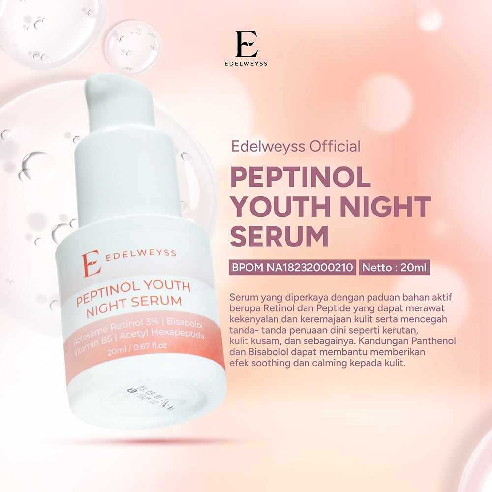 Edelweyss Peptinol Youth Night Serum | 20ml