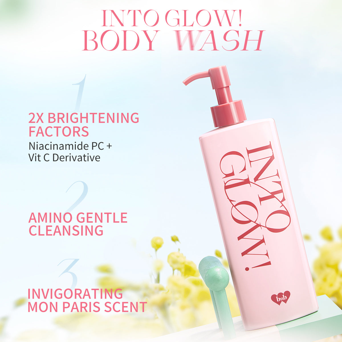 BARENBLISS Into Glow! Mon Paris Brightening Body Wash