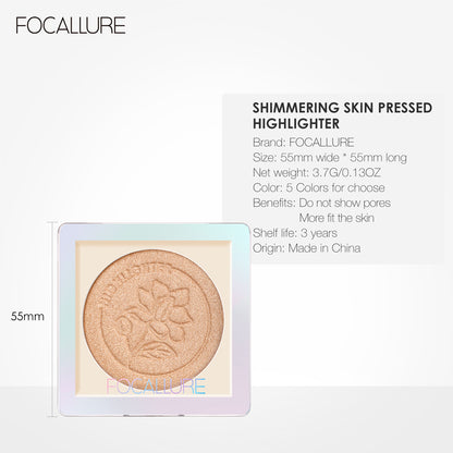 Focallure Shimmering Skin Pressed Highlighter FA234 #HM01