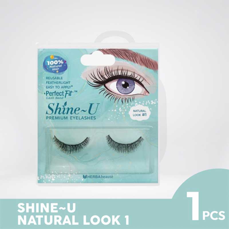 Shine-U Premium Eyelashes â Natural Look 1 #NL1