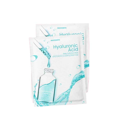 Ms Glow Sheet Mask Hyaluronic Acid 1 Box (4 Pcs)