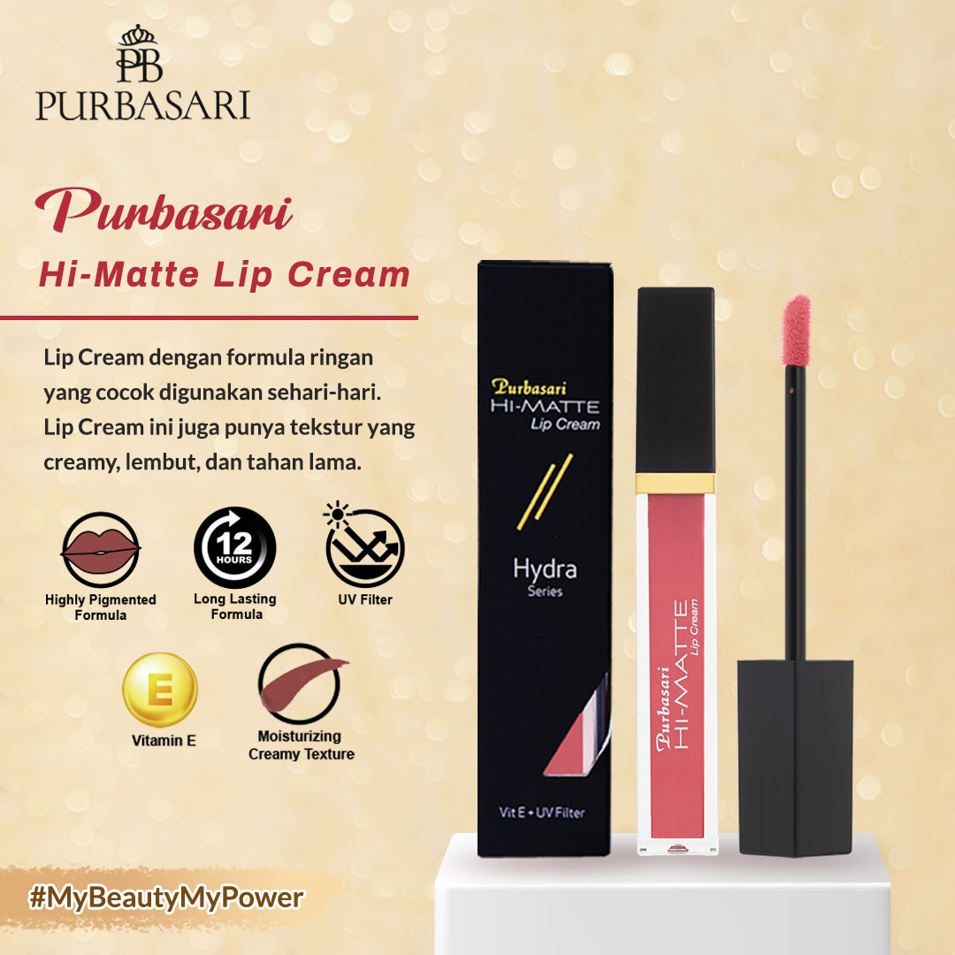 Purbasari Hi Matte Lip Cream 05 Freesia | 6,5 g