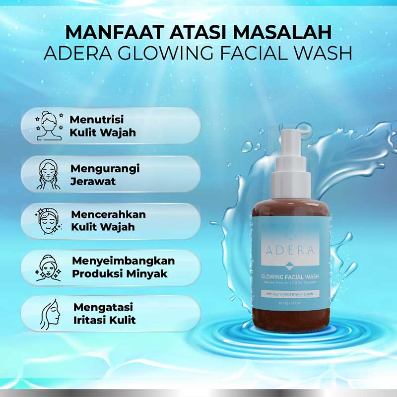 Adera Glowing Facial Wash | 60ml