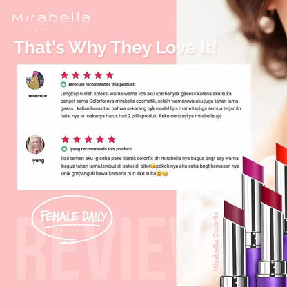 Mirabella Lipstick Color Fix New 70 | 2.3gr