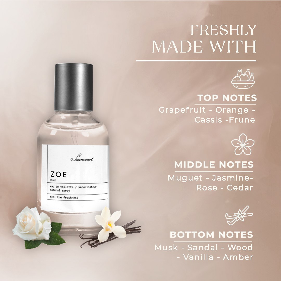 Summerscent Eau De Toilette Zoe | 35 ml