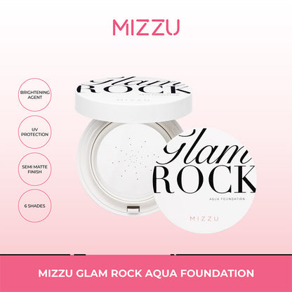 Mizzu Glam Rock Aqua Foundation - Stunning 01 | 12gr