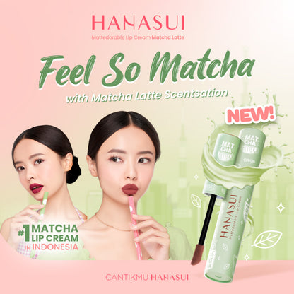 HANASUI Mattedorable Lip Cream Matchamallow 02 | 4gr