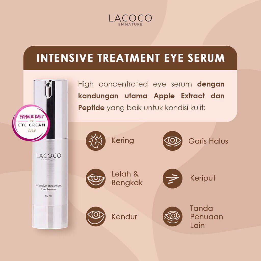 Lacoco Intensive Treatment Eye Serum | 15 ml