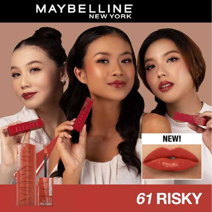 Maybelline Superstay Vinyl Ink 61 Risky | 4.2 ml